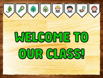 WELCOME TO OUR CLASS! Caterpillar Bulletin Board Kit & Door Décor