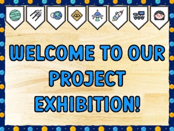 WELCOME TO OUR PROJECT EXHIBITION! Galaxy Bulletin Board Kit & Door Décor