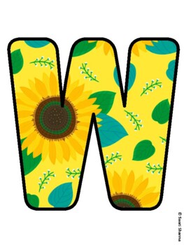 WELCOME TO OUR SUN-SATIONAL LIBRARY! Sunflower Bulletin Board Letters