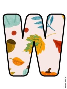 WELCOME TO SECOND GRADE! Fall, Harvest Bulletin Board Letters
