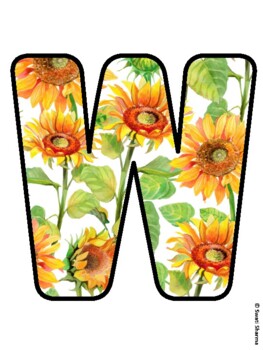 WELCOME TO TENTH GRADE! Sunflower Bulletin Board Letters