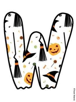 WELCOME TO TWELFTH GRADE! Halloween Bulletin Board Letters