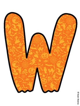 WHAT'S BREWING IN SEVENTH GRADE? Halloween Bulletin Board Letters