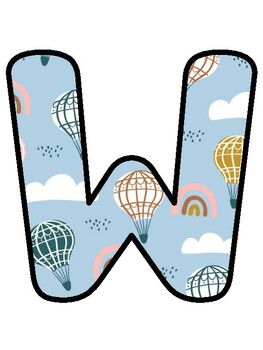 WHERE ARE WE NOW? Hot Air Balloon, Welcome Back To School Bulletin Board