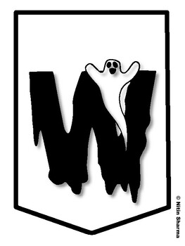 WHERE DO GOOD BOOKS HIDE? Halloween Bulletin Board Letters, Halloween Banner