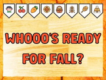 WHOOO'S READY FOR FALL? Fall Bulletin Board Kit