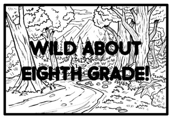 WILD ABOUT EIGHTH GRADE!, Animals Activity, Animals Coloring Pages