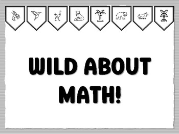 WILD ABOUT MATH! Jungle Bulletin Board Kit