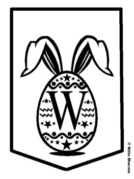 WRITING WITH MY PEEPS, Easter Bulletin Board Letters