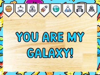 YOU ARE MY GALAXY! Universe Bulletin Board Kit & Door Décor