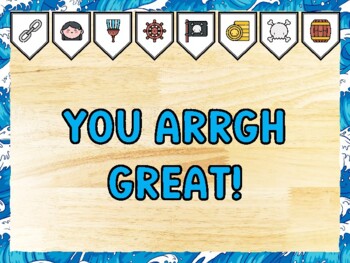 YOU ARRGH GREAT! Pirate Bulletin Board Kit & Door Décor