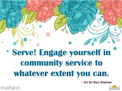 quote seva service by-sri-sri-ravi-shankar