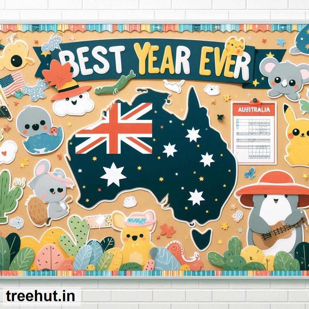 Australia, End of Year Bulletin Board Ideas, Best Year Ever