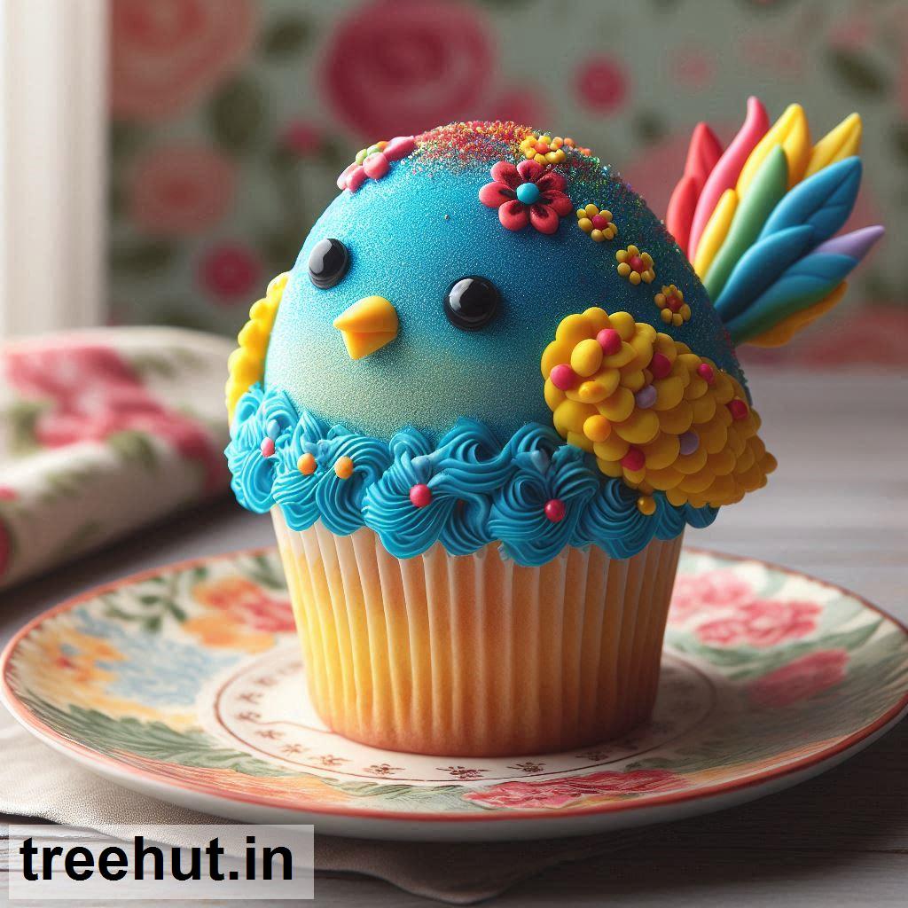 Bird Cupcake Ideas, Kids Party Cupcake Decoration Ideas