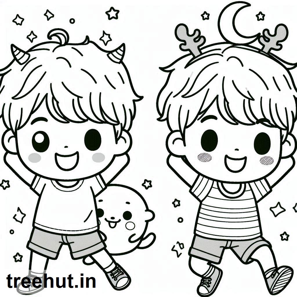 Children's Day Coloring Pages