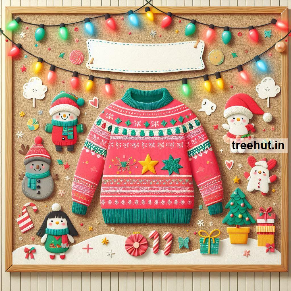 Christmas Ugly Sweater Bulletin Board and Classroom Activity Ideas