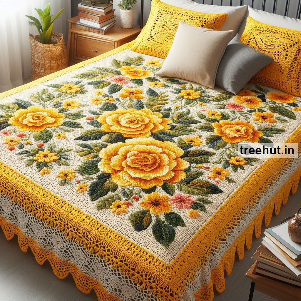 Crochet Bedcover Ideas