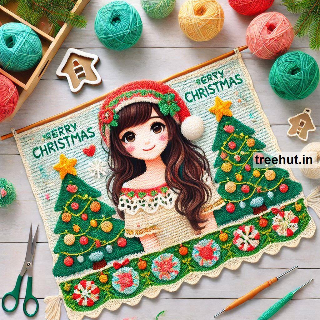 Crochet Christmas Table Runner Cover Ideas