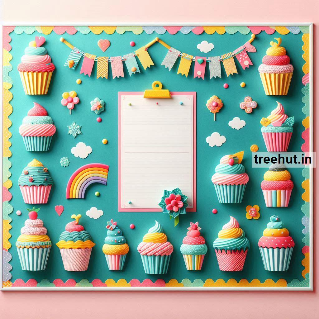 Cupcake Bulletin Board Ideas and Classroom Activities