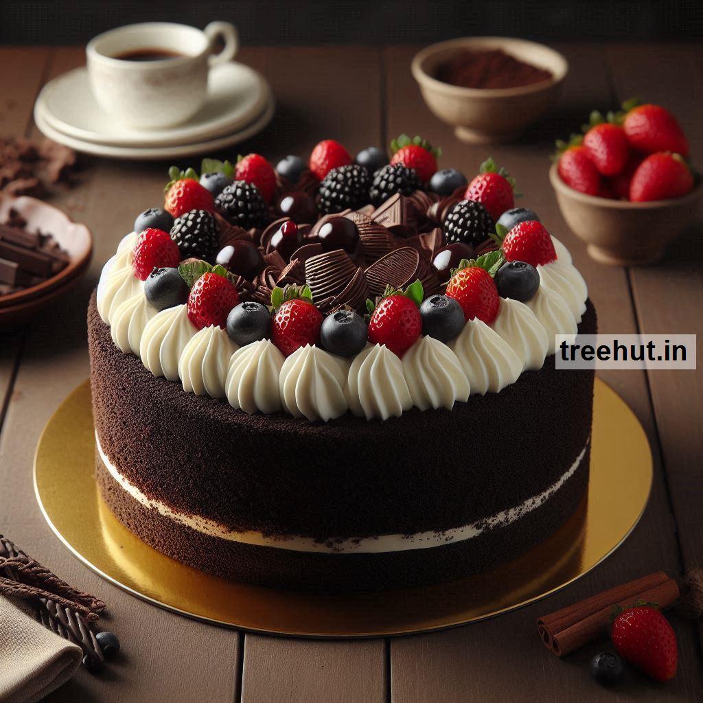 Eggless Black Forest Cake Recipe, Black Forest Cake Decoration Ideas and Techniques, Traditional German Cake Types