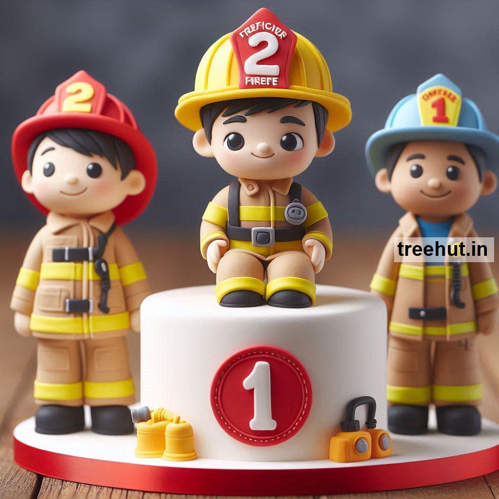 Fire Fighter Cake Decoration Ideas with Cake Decoration Techniques and Tips