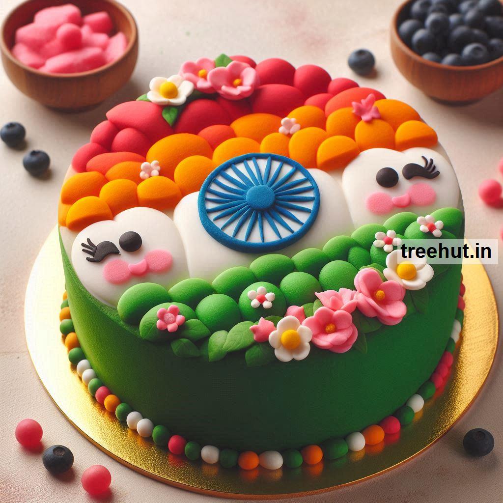 Indian Tricolor Cake Decoration Ideas with Cake Decoration Techniques and Tips