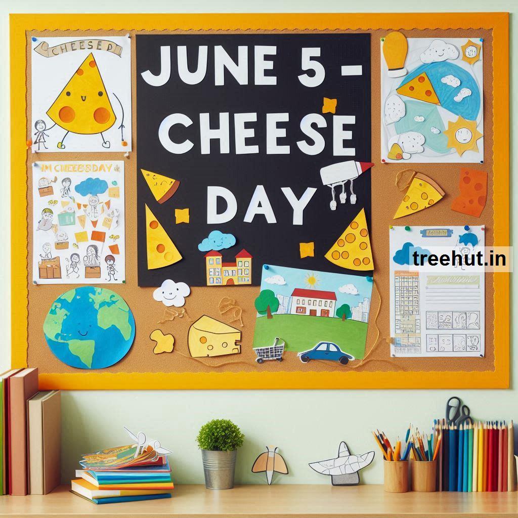 June 5, Cheese Day Bulletin Board Ideas, Summer Bulletin Board Ideas
