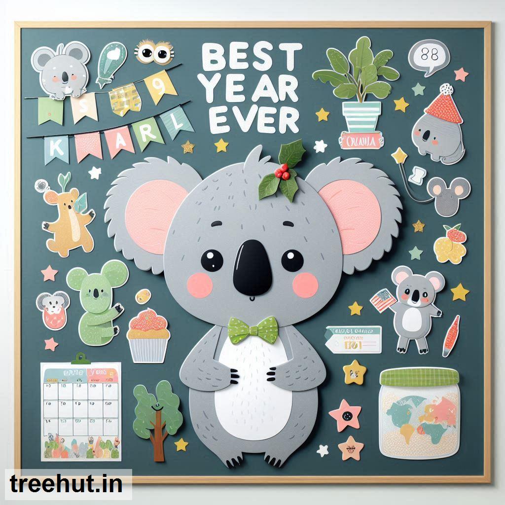 Koala, End of Year Bulletin Board Ideas, Best Year Ever