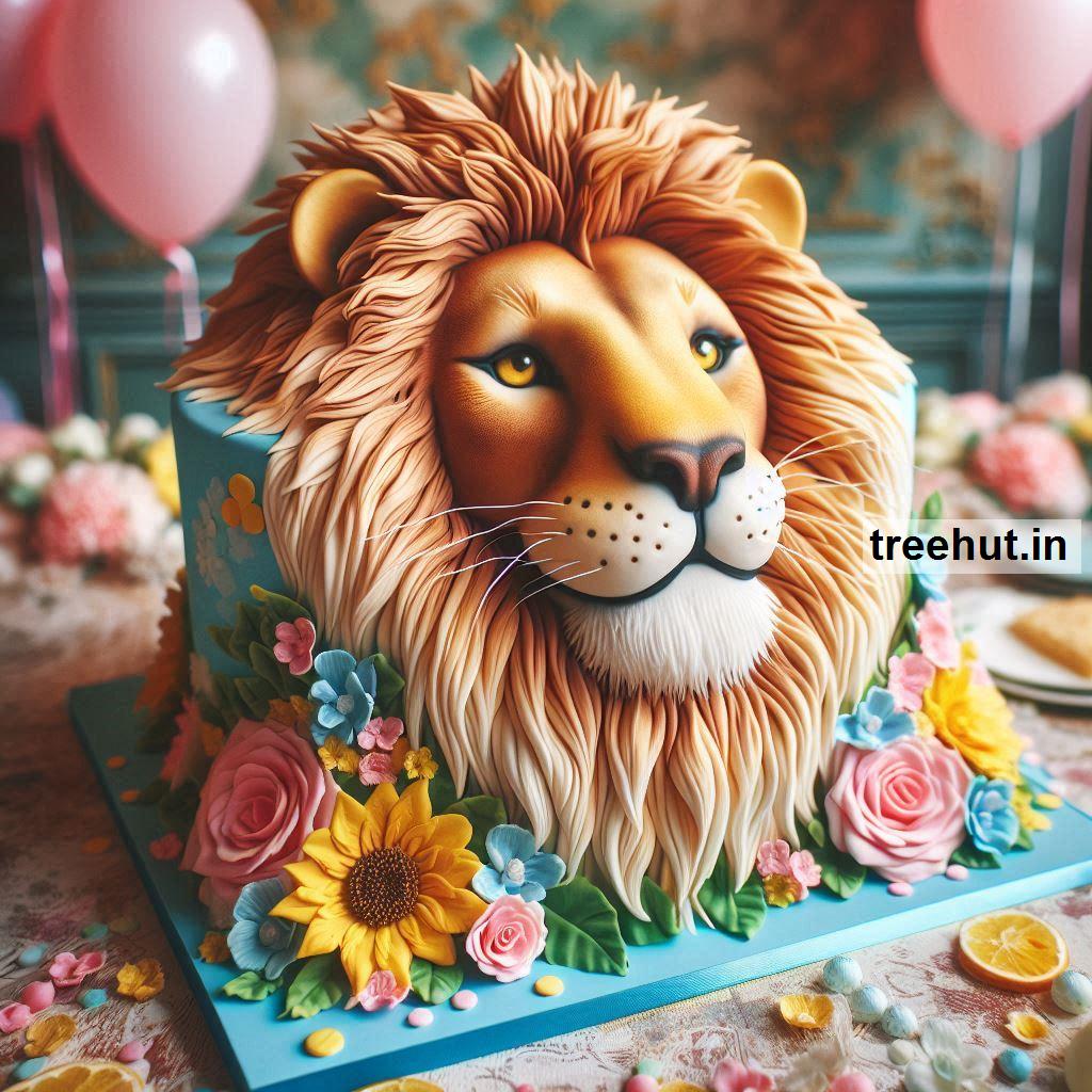 Lion Cake Ideas for a Jungle themed Birthday