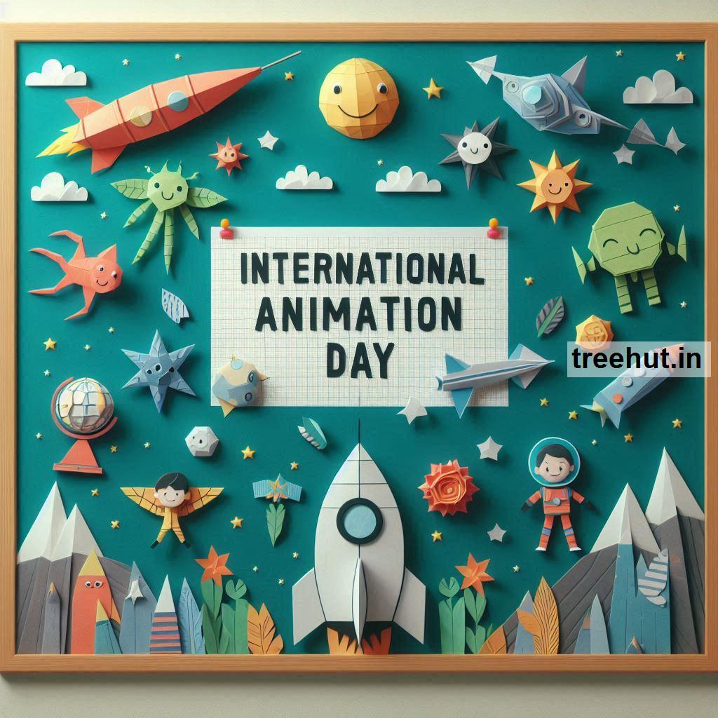 October 28 - International Animation Day Bulletin Board Ideas | Free October Bulletin Board and Classroom Activity Ideas