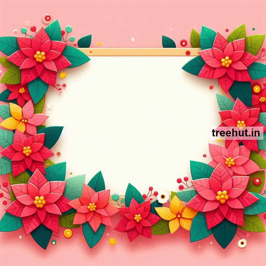 Poinsettia Flowers Bulletin Board Ideas, Door Posters and Classroom Activities