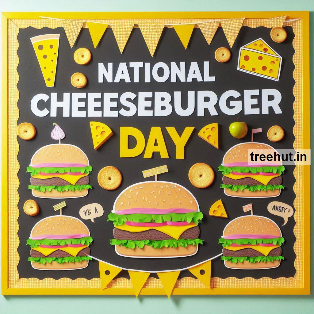 September 18 National Cheeseburger Day Bulletin Board Ideas and Classroom Activities