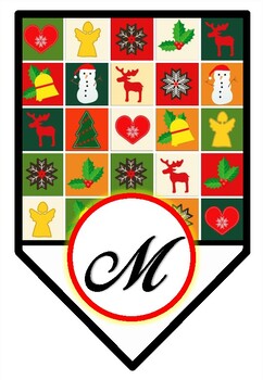 'Merry Christmas' Pennant Banner, Bulletin Board Letters