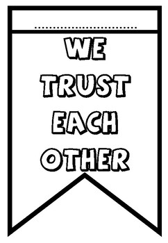 Growth Mindset, Positive Affirmations, Pennant Posters, Coloring, Painting