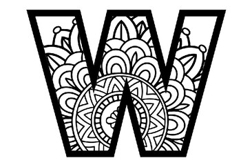 ‘We Love Eighth Grade’, Pattern Coloring Letters for Classroom Décor, No Prep