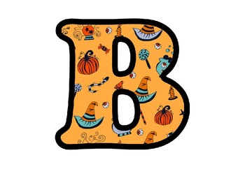 Halloween Letters, Numbers and Symbols, Fall, Halloween, Classroom Decor