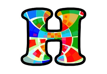 Colorful Bulletin Board Letters, Numbers and Symbols, Birthday Classroom Decor