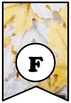 'Fall In Love With Learning', Fall Bulletin Board Pennant Sayings Banner, Decor