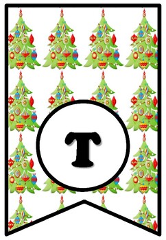 O’ Christmas Tree, Christmas Bulletin Board Sayings Pennant Banner, Class Decor