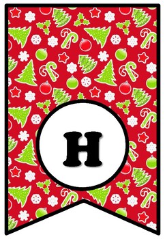 'Happy Holidays', Winter, December, Bulletin Board Sayings Pennant Banner Decor