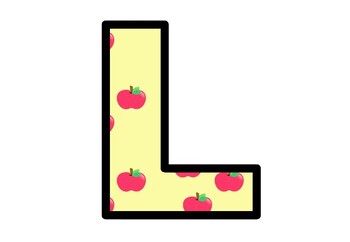 Apples, Fall, Autumn, Bulletin Board Letters, Decor, Apple Alphabet Posters