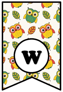 IT IS WISE TO READ, Bulletin Board Sayings Pennant Letters, Owl, Fall Reading