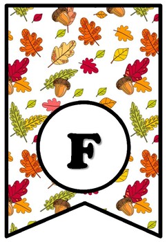 FALL INTO READING, Bulletin Board Sayings Pennant Letters, Fall Reading Decor