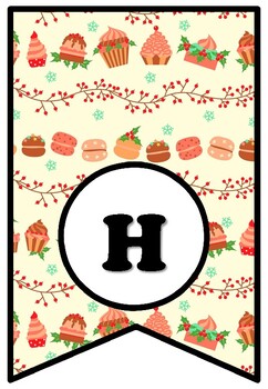 Have A Sweet New Year, Bulletin Board Sayings Pennant Letters, New Year Decor