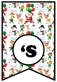 Snow Much Fun, Bulletin Board Sayings Pennant Letters, Winter, Christmas, Decor