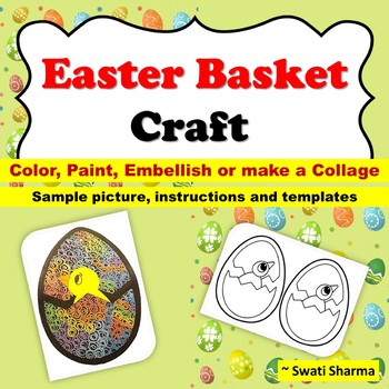 Easter Basket Template Craft