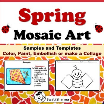Spring, Garden Mosaic Art Project