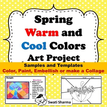 Spring Warm and Cool Colors Art Project